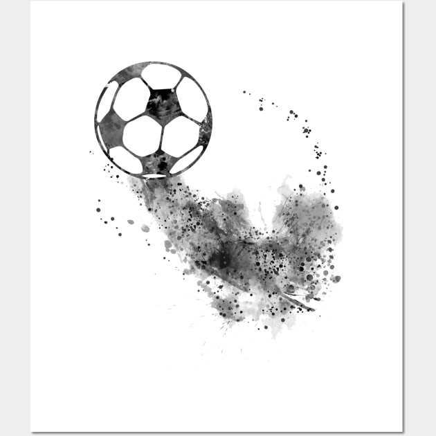 Soccer ball Wall Art by RosaliArt